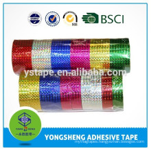 Reflective colored lace tape for decoration